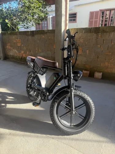 bike elétrica v8 ultra nova e pouco uso