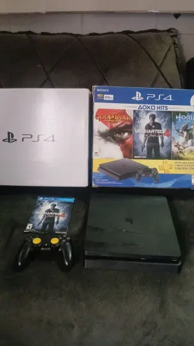 PS4 SLIM NA CAIXA