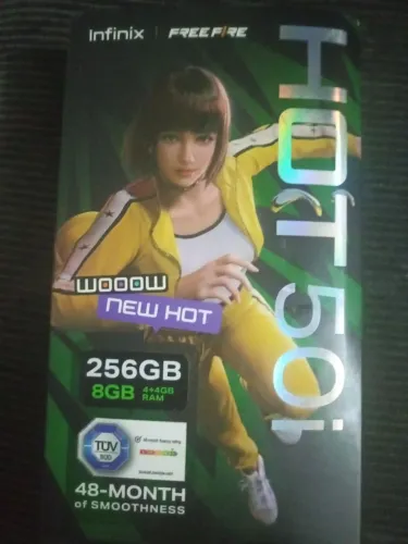 Celular hot 50i no preço de 256 GB bateria muito boa também