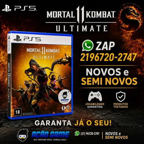 MORTAL KOMBAT 11 ULTIMATE - PS5 ( LACRADO)