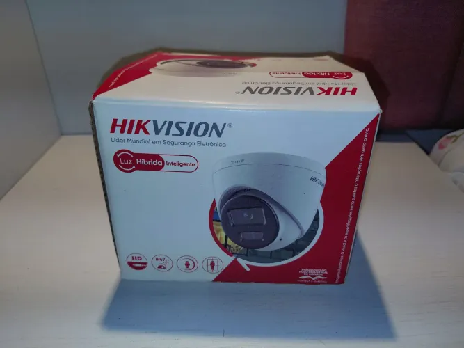 Câmera dome hikvision 
