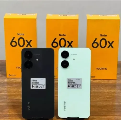 Realme Note 60x - 128GB/4GB ou 64GB/3GB - Anatel + Capinha e Película - Leia a Descrição!!