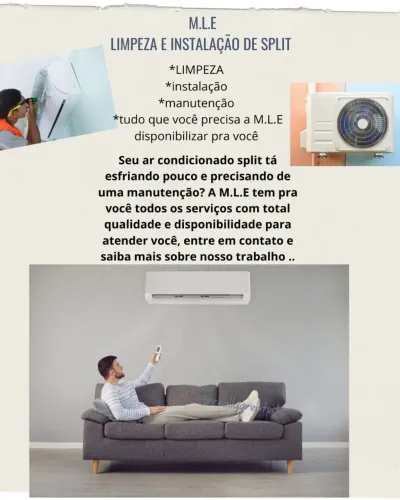 Limpeza de ar condicionado split ****&