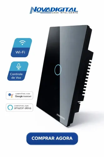 Interruptor touch Wi-Fi