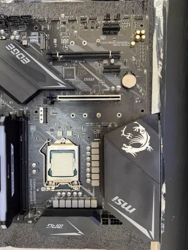 Processador Intel Core 7 + 32gb ram ddr4 + placa mãe msi z490 edge gaming Wi-Fi