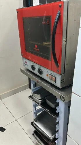 Forno Progás + Mesa de Apoio + 7 Formas Próprias