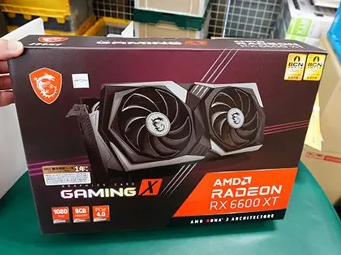 Placa de vídeo RX 6600 XT gaming MSI