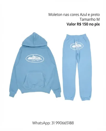 conjunto moleton tamanho M . novo (sem uso)