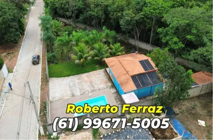 Corumbá IV - Casa com Piscina a venda Recanto do Sabiá.