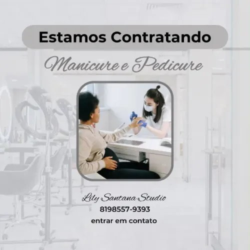 Vaga de emprego manicure tradicional