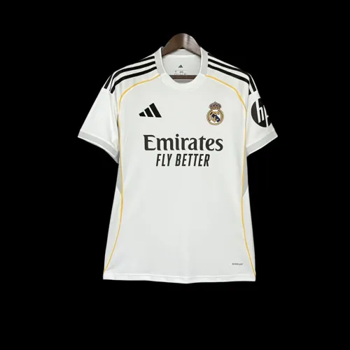 Camisa Futebol Real Madrid Torcedor 2025/26 - Home Branca