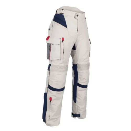 CALÇA MOTOCICLISTA TEXX ARMOR MASC BRANCA BIG TRAIL PRATICIDADE SEGURANÇA - TAM 4XL(5G)