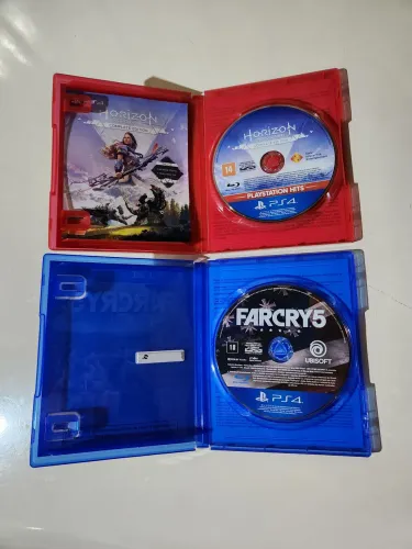 Kit de Jogos Far Cry e Horizon Zero Dawn PS4 - Mídia Física