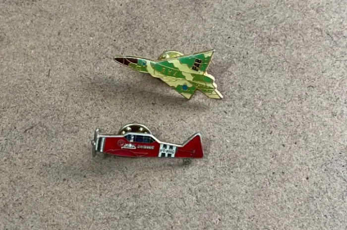 Pins, Bottons, Broches de aeronaves