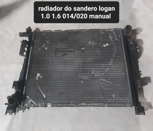 Radiador Sandero Logan 1.0 é 1.6 2014 a 2020 original