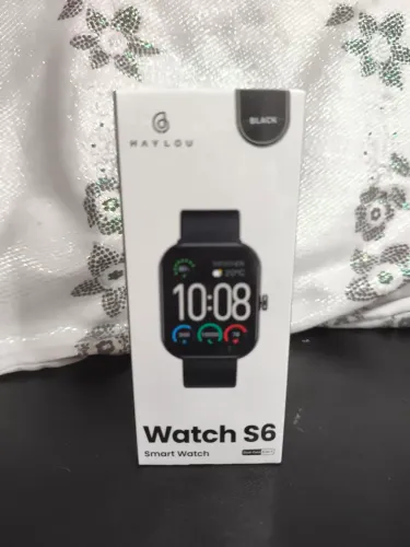 Relógio smartwatch S6 Haylou R$ 200,00