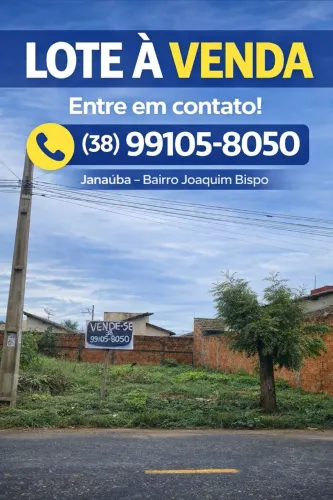 Lote em Janaúba no bairro Joaquim bispo