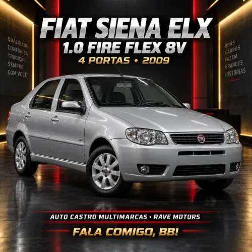 Fiat Siena ELX 1.0 MPI Fire/fire Flex 8V 4P 2009