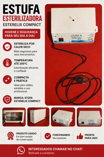 Estufa Esterilizadora Esterelix Compact