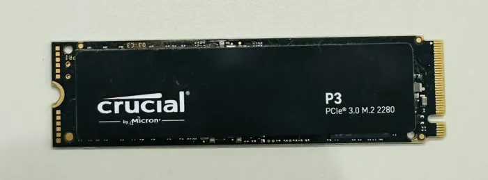 SSD Crucial P3 NVMe 500GB