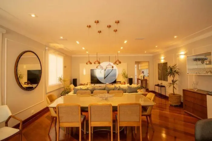 Maravilhoso Apartamento com 4 dormitórios ,2 suites , 4 vagas , à venda, 264 m² por R$ 1.8