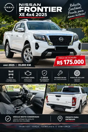 Nissan Frontier XE CD 4X4 2.3 Bi-TB Diesel Aut. 2025