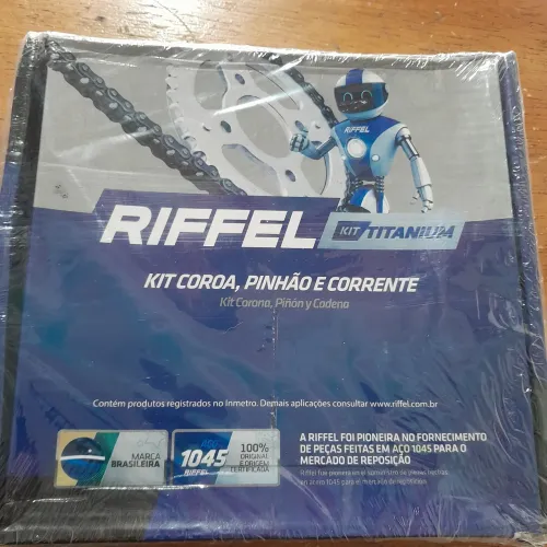 Kit transmissão CG 150 04/16 sem Retentor Riffel