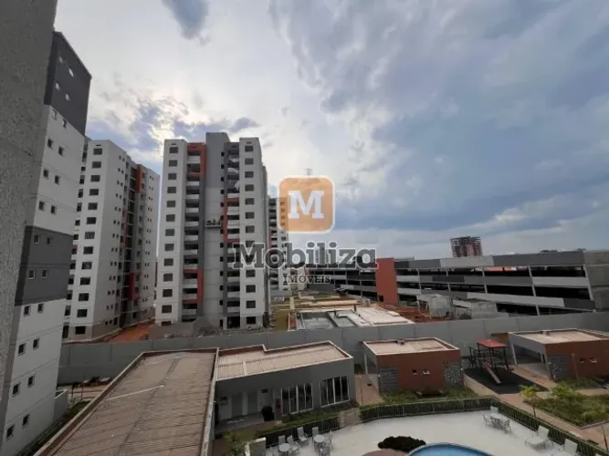 Locação de apartamento semi mobiliado com 2 dormitórios sendo 1 suíte no Atmos Living