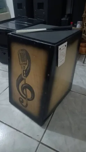 Cajon + bag + acessórios 