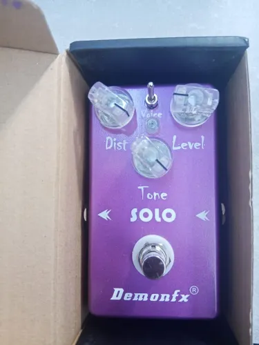 Pedal Guitarra Solo Demonfx Distorção Distortion