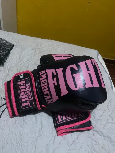 Luva de Boxe American Fight 14 Oz - Praticamente Nova ?