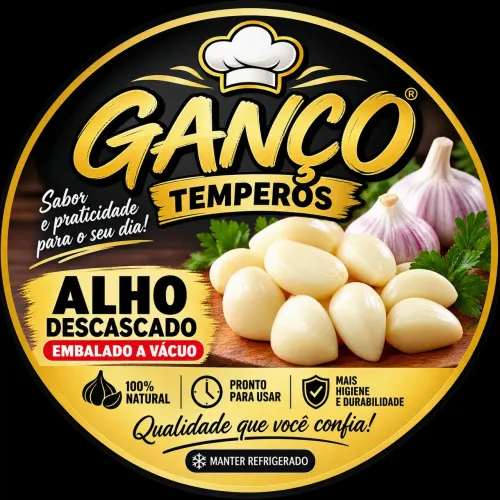 Alho descascado 1kg 