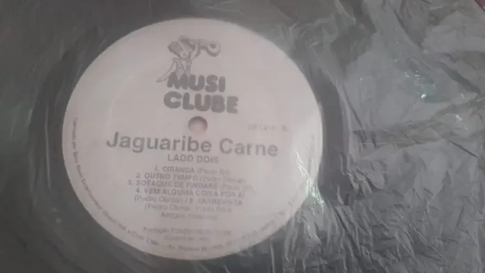 LP (vinil) Jaguaribe Carne - 1993