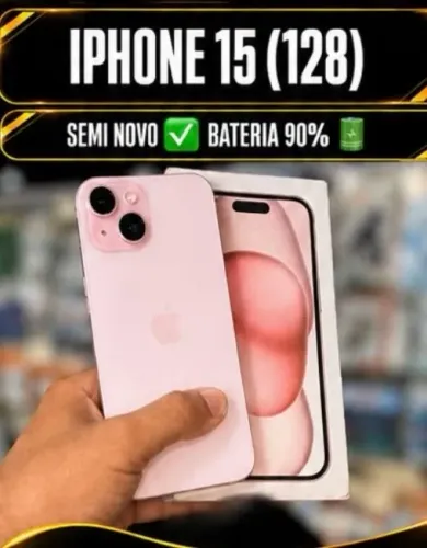 Vendo iPhone 15 semi novo 