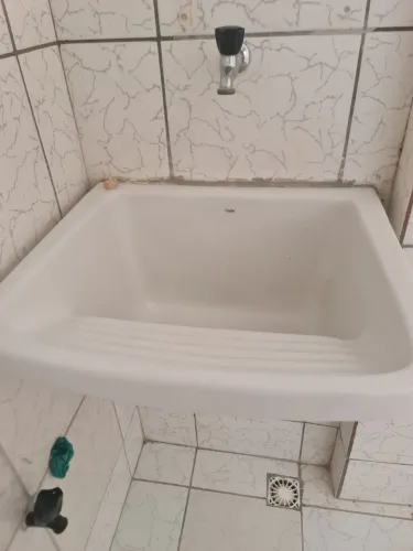 Tanque de lavar roupa celite cerâmica 