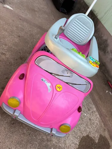 Veiculo De Passeio Ou Pedal 1300 Fouks Rosa - Calesita