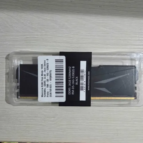 Memória RAM Rise Mode 16GB, 5200Mhz, DDR5, CL42, Zeus Series, Preto