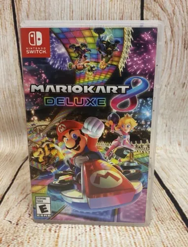 Jogo Mario Kart 8 Deluxe Nintendo Switch (ENCOMENDA)