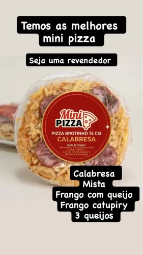 Seja um revendedor mini pizza