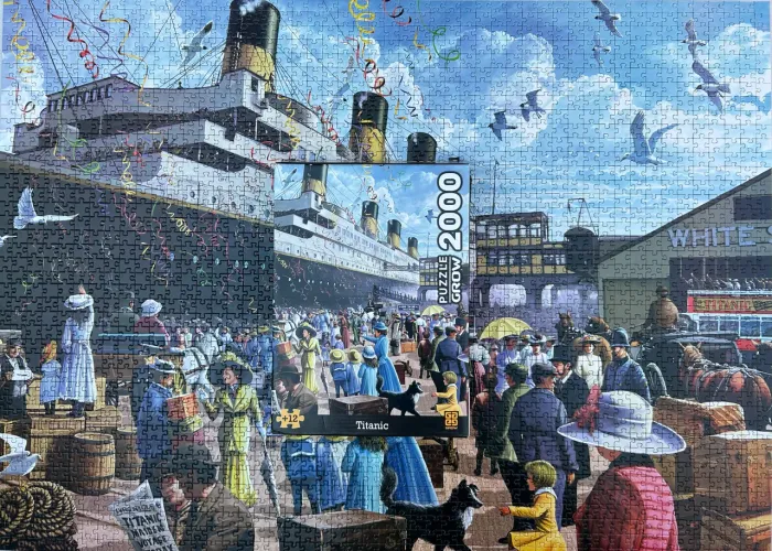 Quebra cabeça Titanic Grow 2000 peças