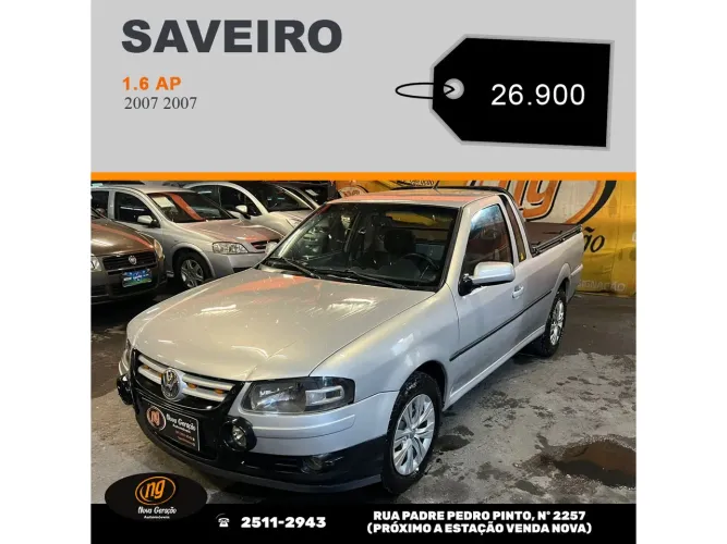 Volkswagen Saveiro 1.6 MI/ 1.6 MI Total Flex 8V (álcool) 2007