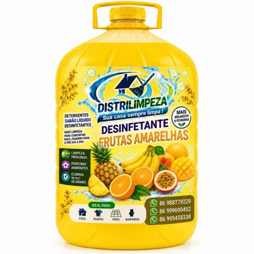 Desinfetante Frutas Amarelhas 