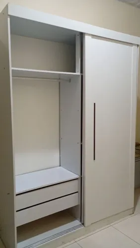 Guarda-roupa planejado todo em MDF meu zap *