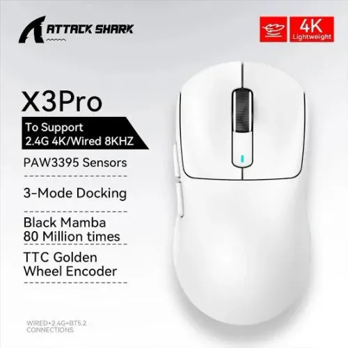 Vendo Mouse Attack Shark X3 / 15 Dias de Uso