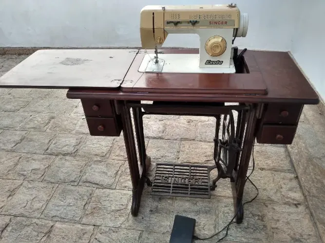 maquina de costura singer zig zag (usada)