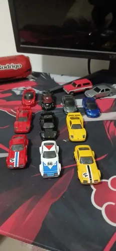 Coleção ferrari + Mercedes e Blazer