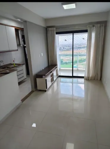 Alugo Lindo Apartamento no Acquarelle de 2 Quartos (1 Suíte) 18° andar