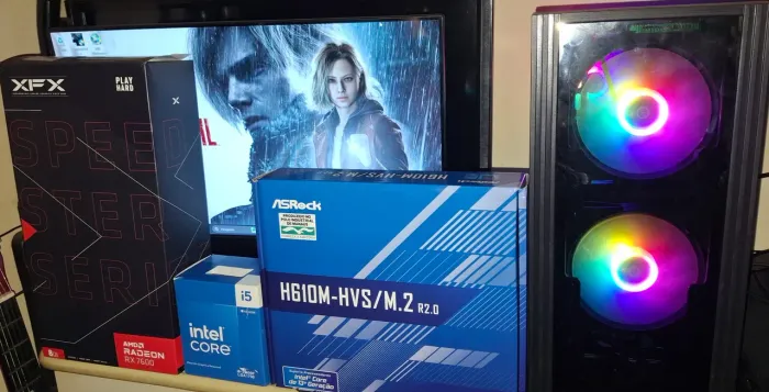 Pc Gamer i5 12400F /RX 7600