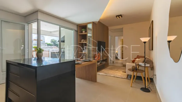 Apartamento para alugar ao lado do Shopping e Metrô Tatuapé, mobiliado