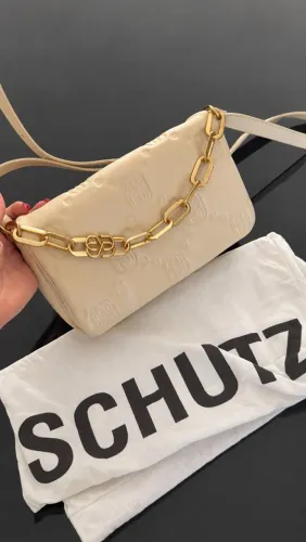 Bolsa Schutz off-white corrente